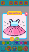 Glitter Dress Coloring screenshot 7