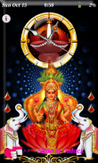 Lakshmi Diwali Theme Clock Lockscreen - LWP screenshot 2