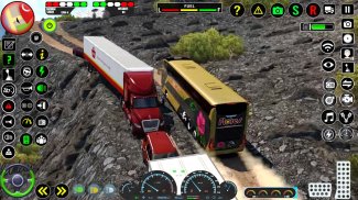 Ônibus offroad dirigindo jogo screenshot 5