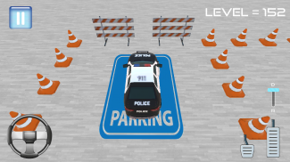 Real Police Car Parking Game screenshot 2