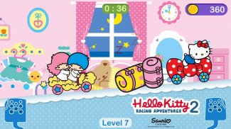 Hello Kitty games - car game screenshot 0