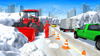 Crane Snow Excavator Simulator screenshot 5