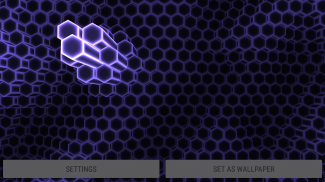 Fluid Hex 3D Live Wallpaper screenshot 10