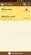 Notes Lite Locker : Password Protected screenshot 1