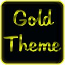 Golden Theme GO Launcher