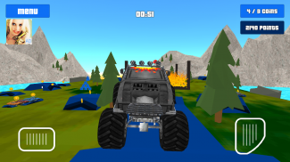 Baby Monster Truck Hot Racing screenshot 6