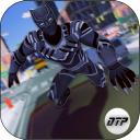 Grand Panther Flying Superhero City Battle Icon