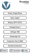 Prysmian Caída de Tensión screenshot 9