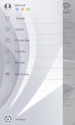 (FREE) GO SMS PRO PURE THEME screenshot 4