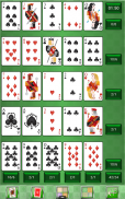 Poker Solitaire card game. screenshot 4