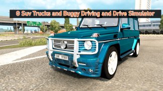 G Suv Truck and Offroad Suv Driving Simulator 2021 screenshot 1