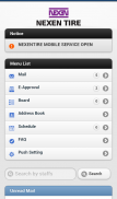 Nexen Tire Mobile Groupware screenshot 1