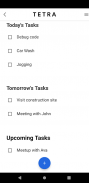 TETRA: Organize tasks ToDo screenshot 1