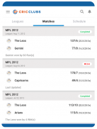 Cricclubs Mobile screenshot 9