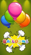 Balloon pop - Toddler games screenshot 1