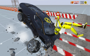 Car Crash Test Lambo Centenario screenshot 1