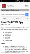 HTML Espion HTMLSpyII screenshot 2