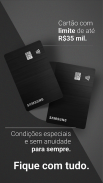 Cartão de crédito Samsung Itaú screenshot 0
