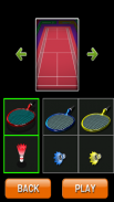 Badminton android game screenshot 6