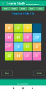 Math game - learn Math, number Slide puzzle screenshot 5