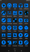Blue and Black Icon Pack screenshot 21
