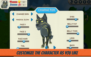 Wolf Simulator: Wild Animals 3D screenshot 4