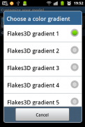 Flakes3D STS Live Wallpaper screenshot 4