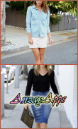 Cute Jeans Skirt Ideas screenshot 8