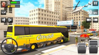 Экстремальное вождение автобуса: 3D симулятор 2019 screenshot 4