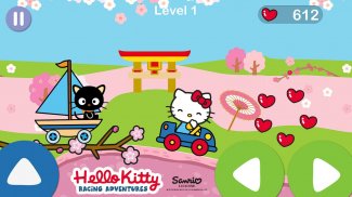 Hello Kitty petualangan balap mobil screenshot 4