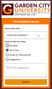 GCU Exhibition Survey screenshot 0