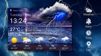 新聞與氣象中文版 天氣即時預報app 每小時降雨天氣預測精準 screenshot 4