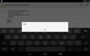 AJShA Android Java Shell App screenshot 8