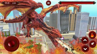 Flying Dragon Robot Transformation: Robot games 3D screenshot 0