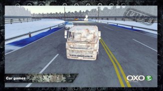 Crazy Truck - Fire Wheels on Highway screenshot 2