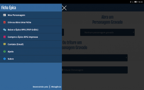 Ficha Épica - criação de perso screenshot 3