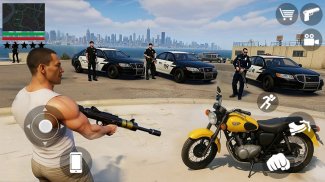 Rope City Gangster Driving screenshot 1
