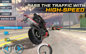 Moto Traffic Tour Racer Pro 2018 in 3D screenshot 5