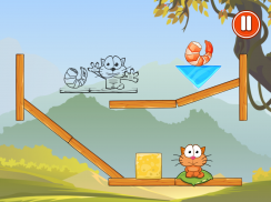 Hungry cat: physics puzzle screenshot 5