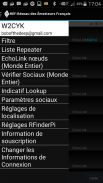 RFinder Worldwide Repeater Dir screenshot 1