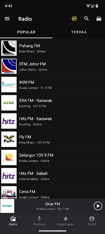 Radio FM Malaysia APK Download for Android Aptoide