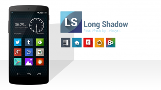 Long Shadow Icon Pack screenshot 0