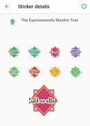 Islamic Stickers (WAStickerApps) screenshot 6