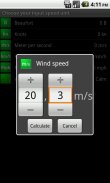 Marine Wind Calculator screenshot 1