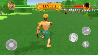 Hanuman 3D game : killing Dhumraksha screenshot 0