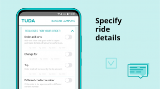 TUDA — order a ride screenshot 3