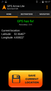 GPS Arrow Navigator LITE screenshot 0