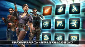 UNKILLED - Jogo de tiro multiplayer com zumbis screenshot 2