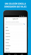 GigSky: viajes con eSIM screenshot 1