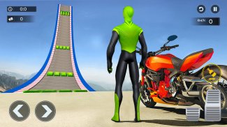 Superhero Bike Stunt Games GT screenshot 0